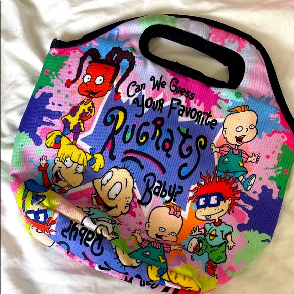 Rugrats Other - 🍼 One-of-a-Kind Rugrats Neoprene Lunch Bag – 90s Nostalgia 🍼